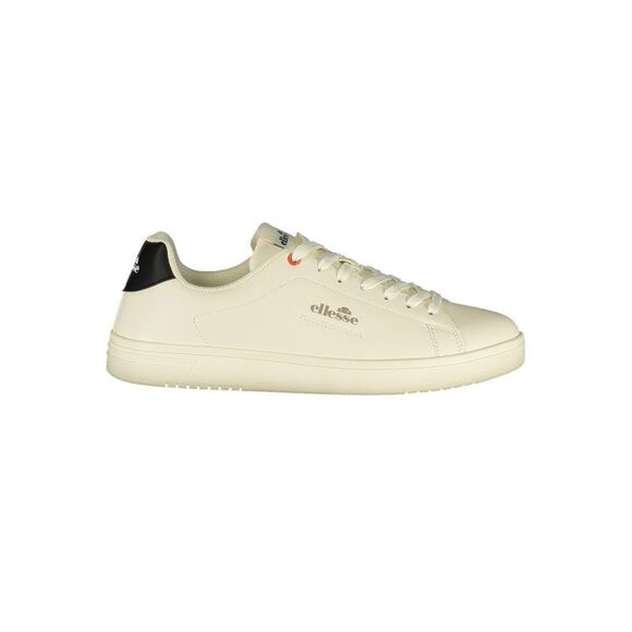 Ellesse White Polyester Athletic Men's Sneakers